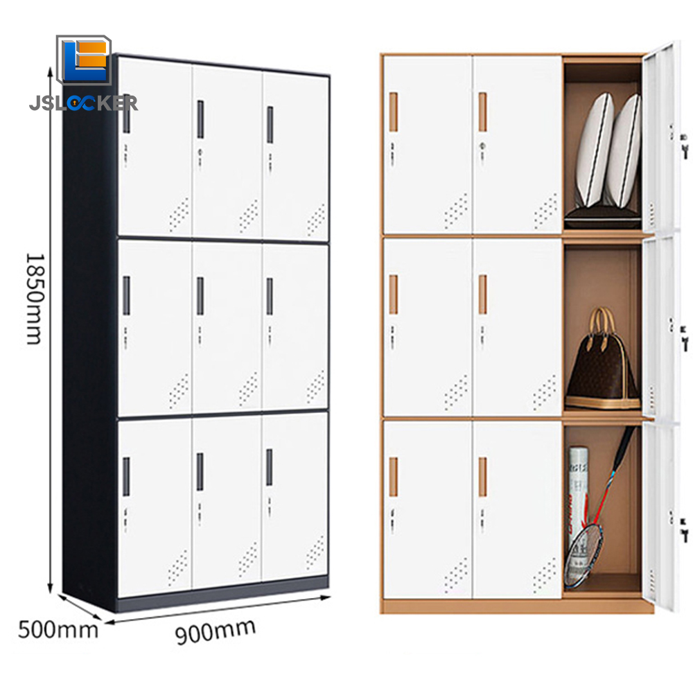 Stainless Steel Metal Lockers For Employees For Clothes Storage