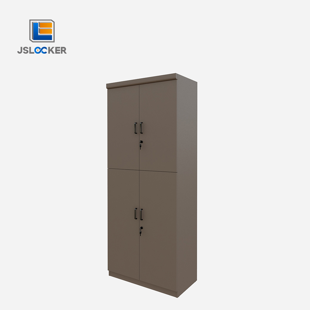 Workplace stainless steel 4 door lockers