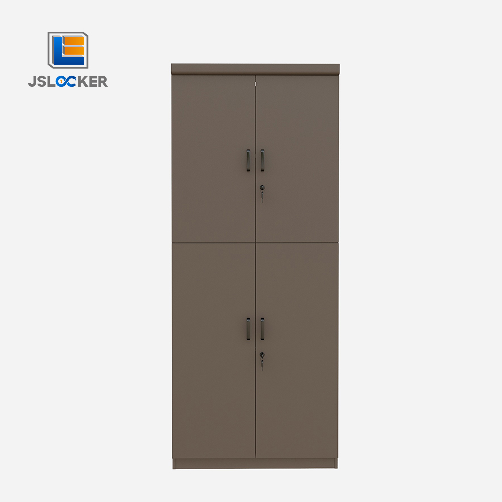 Workplace stainless steel 4 door lockers