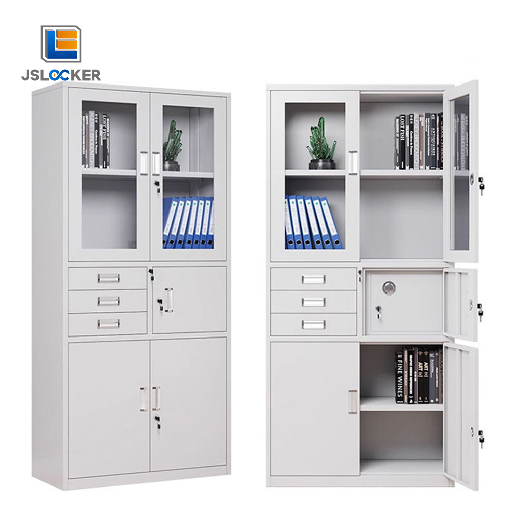 3 Drawer Steel File Cabinet With Doors