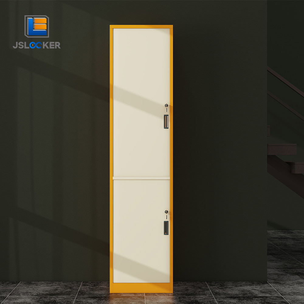 2-Door Metal Wardrobe For Office Storage
