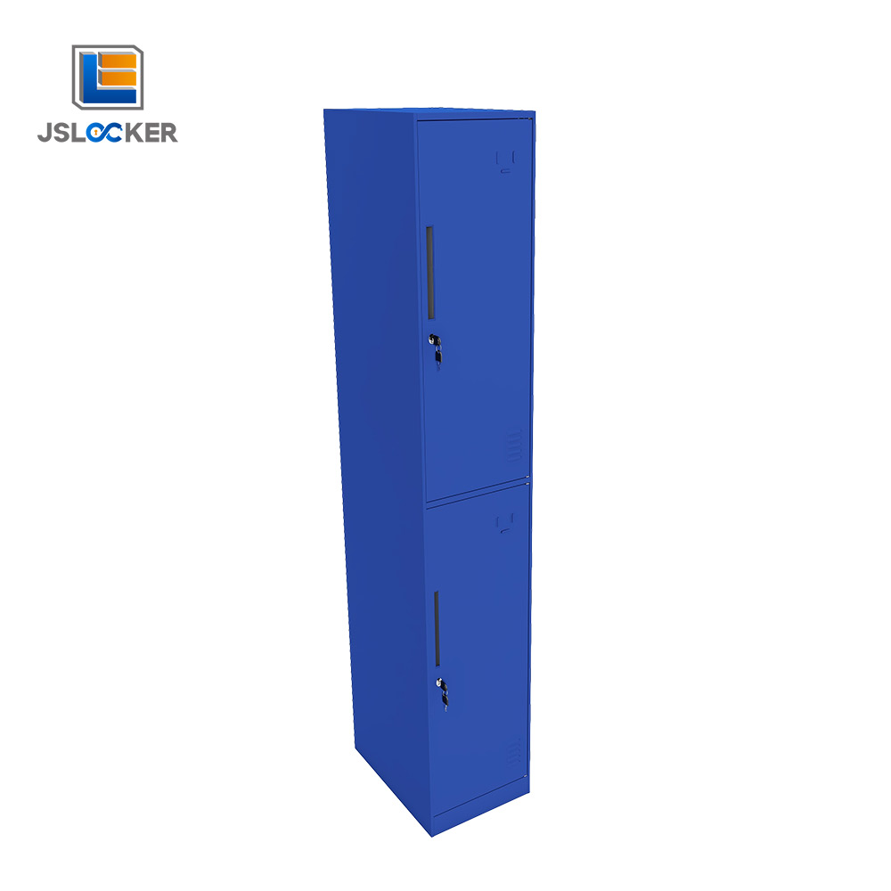 Stainless Steel 2 Door Metal Wardrobe
