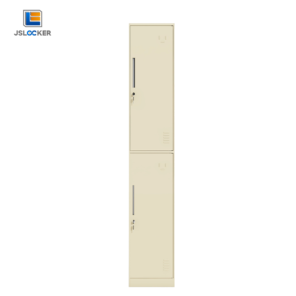 Stainless Steel 2 Door Metal Wardrobe