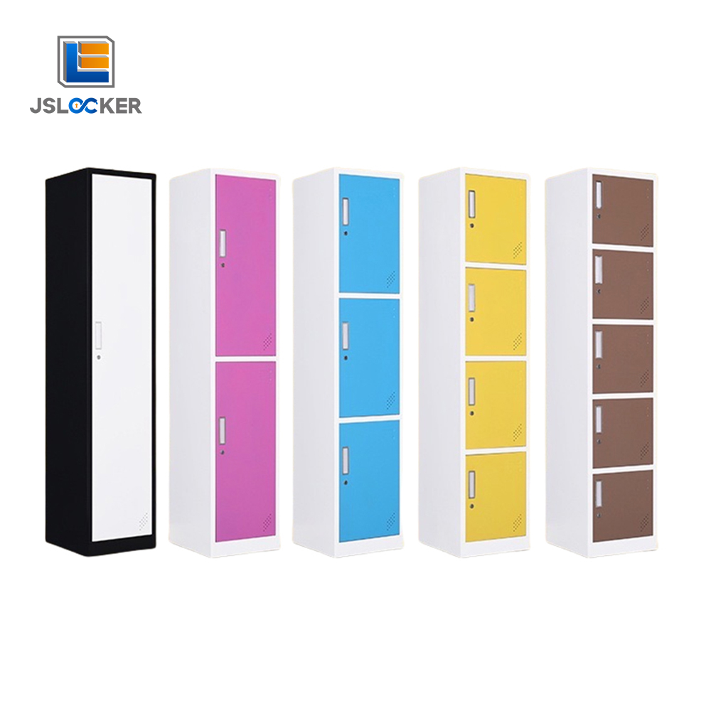 Steel 3 Door Metal Wardrobe For Clothes Storage