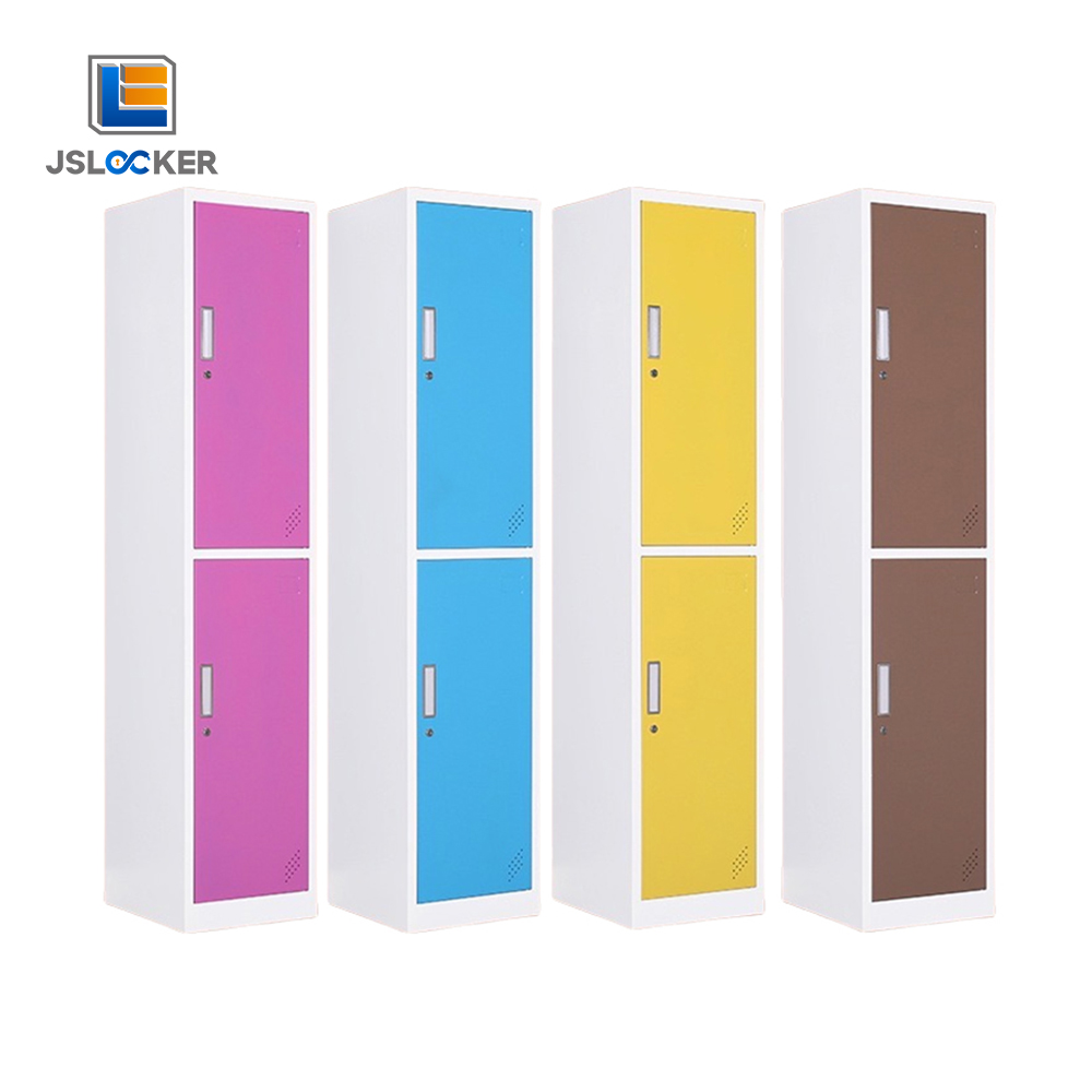 Steel 3 Door Metal Wardrobe For Clothes Storage