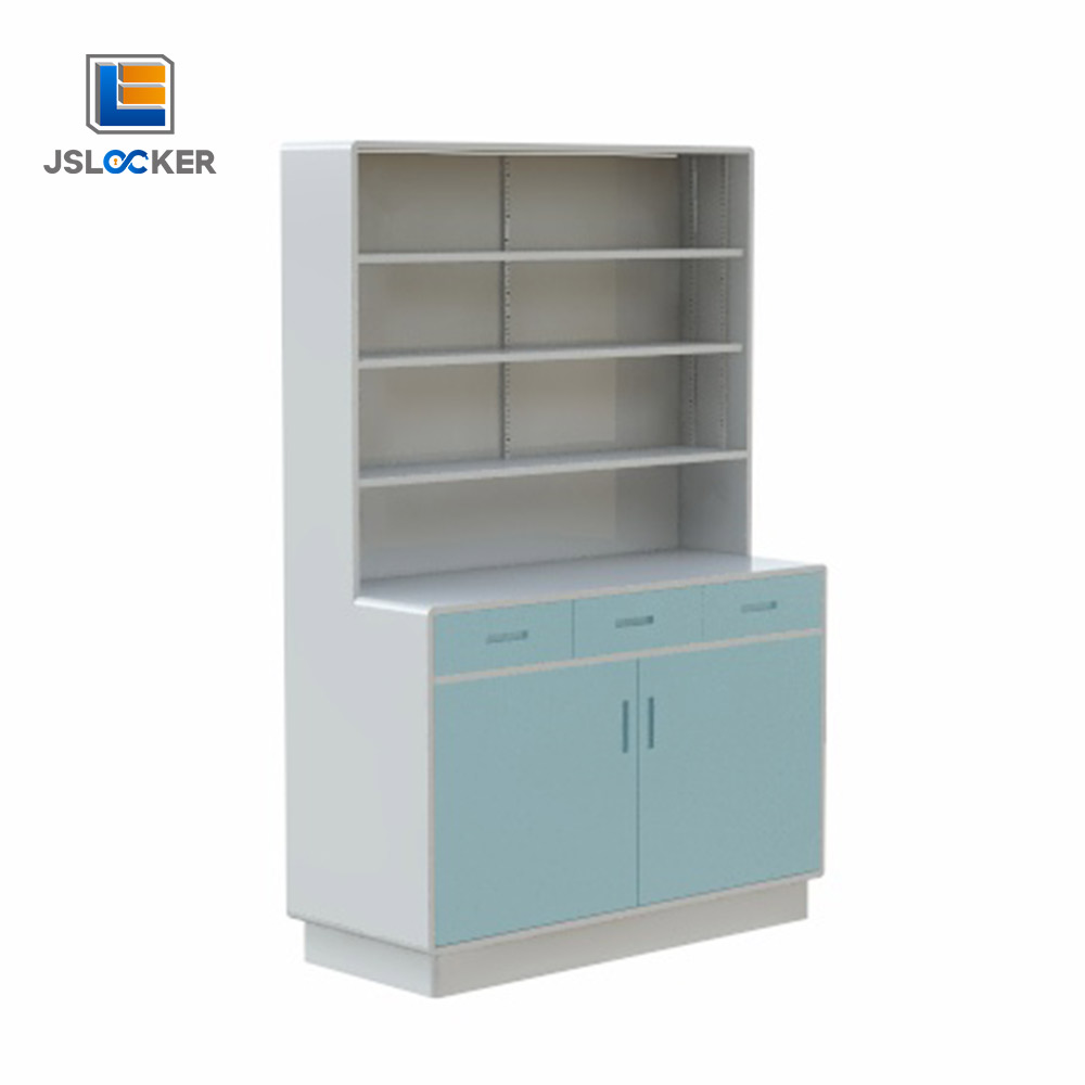 Two-Door Steel Medicine Cabinet For Doctor's Office