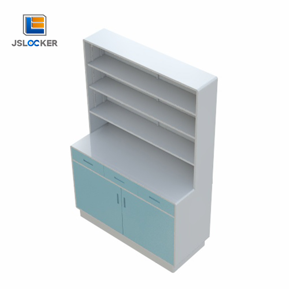 Two-Door Steel Medicine Cabinet For Doctor's Office