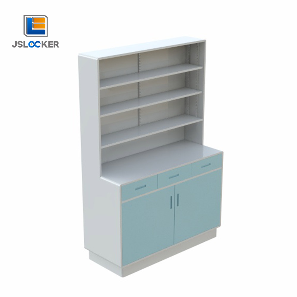 Two-Door Steel Medicine Cabinet For Doctor's Office