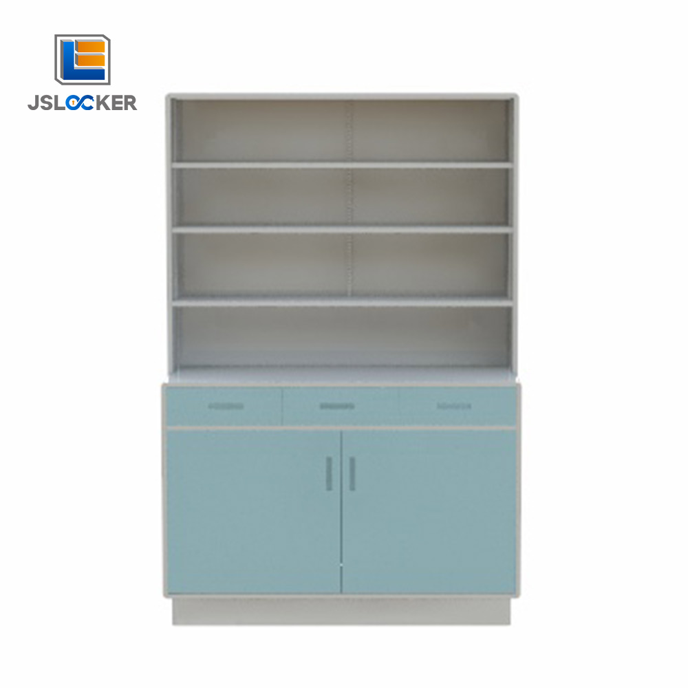 Two-Door Steel Medicine Cabinet For Doctor's Office
