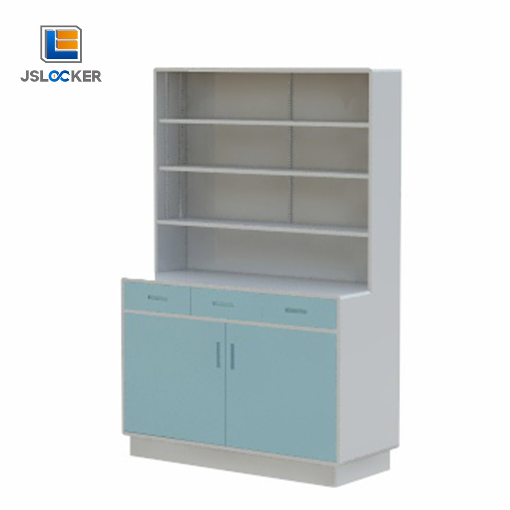 Two-Door Steel Medicine Cabinet For Doctor's Office