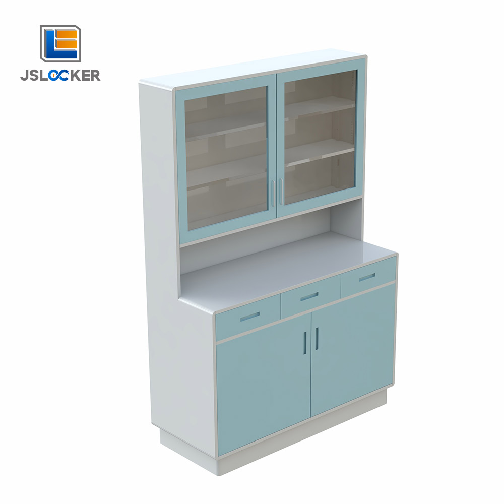 Lockable Stainless Steel Chinese Medicine Cabinet