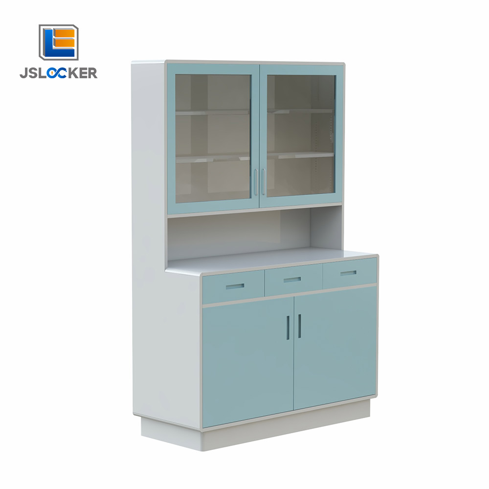 Lockable Stainless Steel Chinese Medicine Cabinet