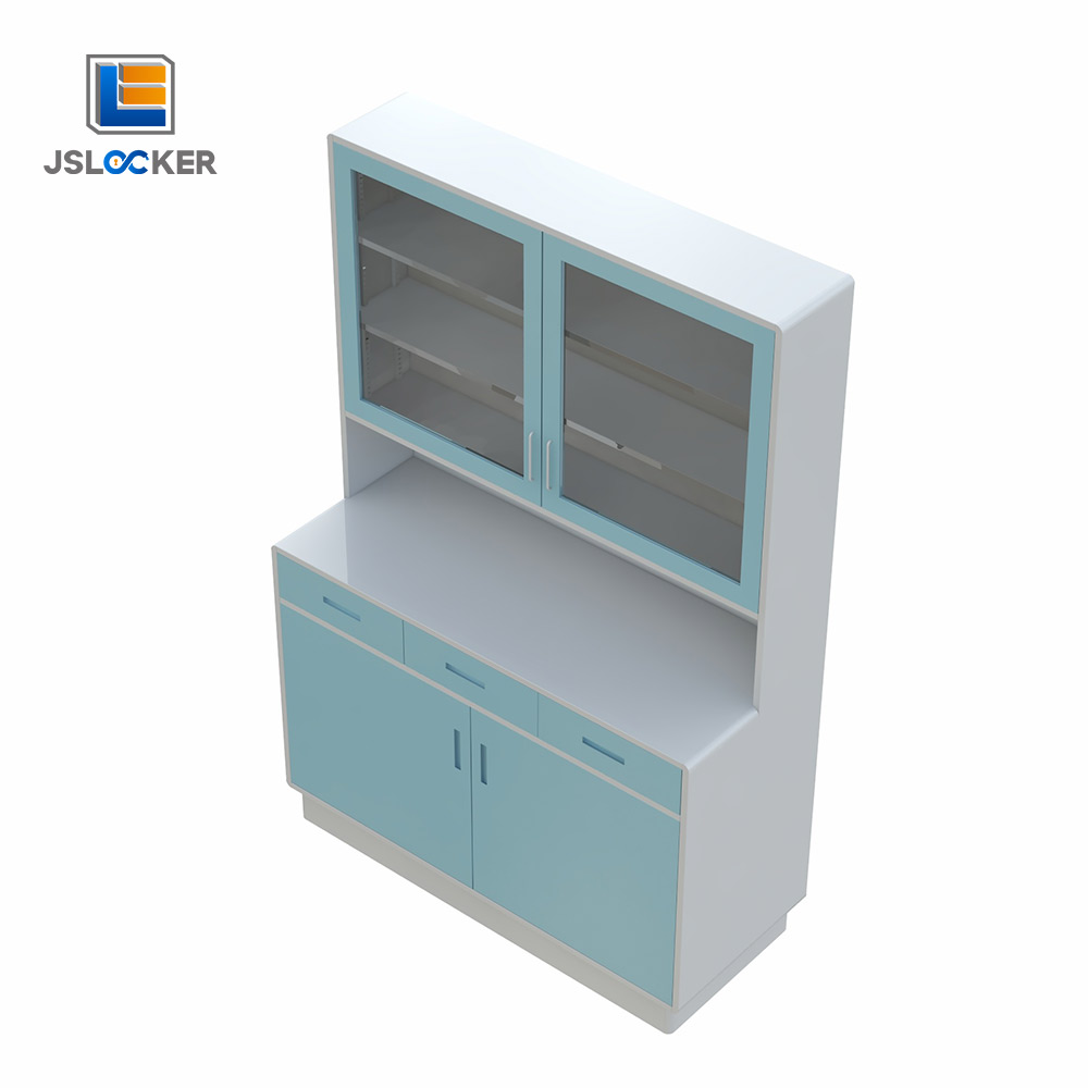 Lockable Stainless Steel Chinese Medicine Cabinet