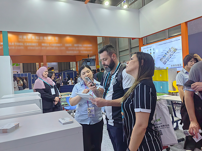 JS Group’s Brand JSlocker Steel Cabinets Shine at the October Canton Fair