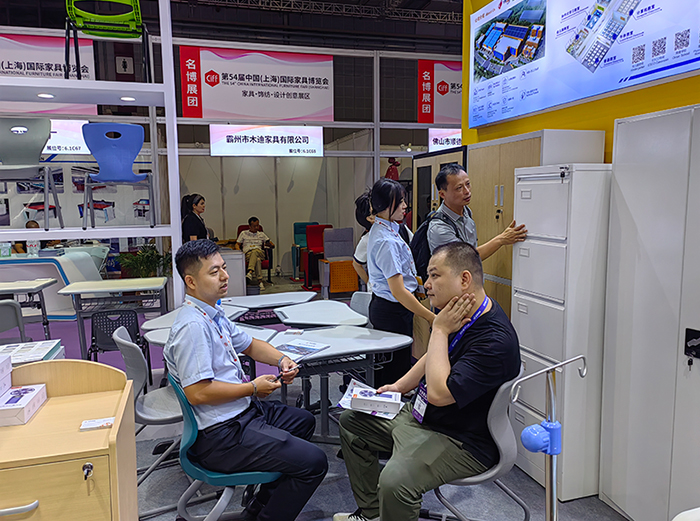 JSlocker Steel Cabinet Shines at the 54th China (Shanghai) International Furniture Expo