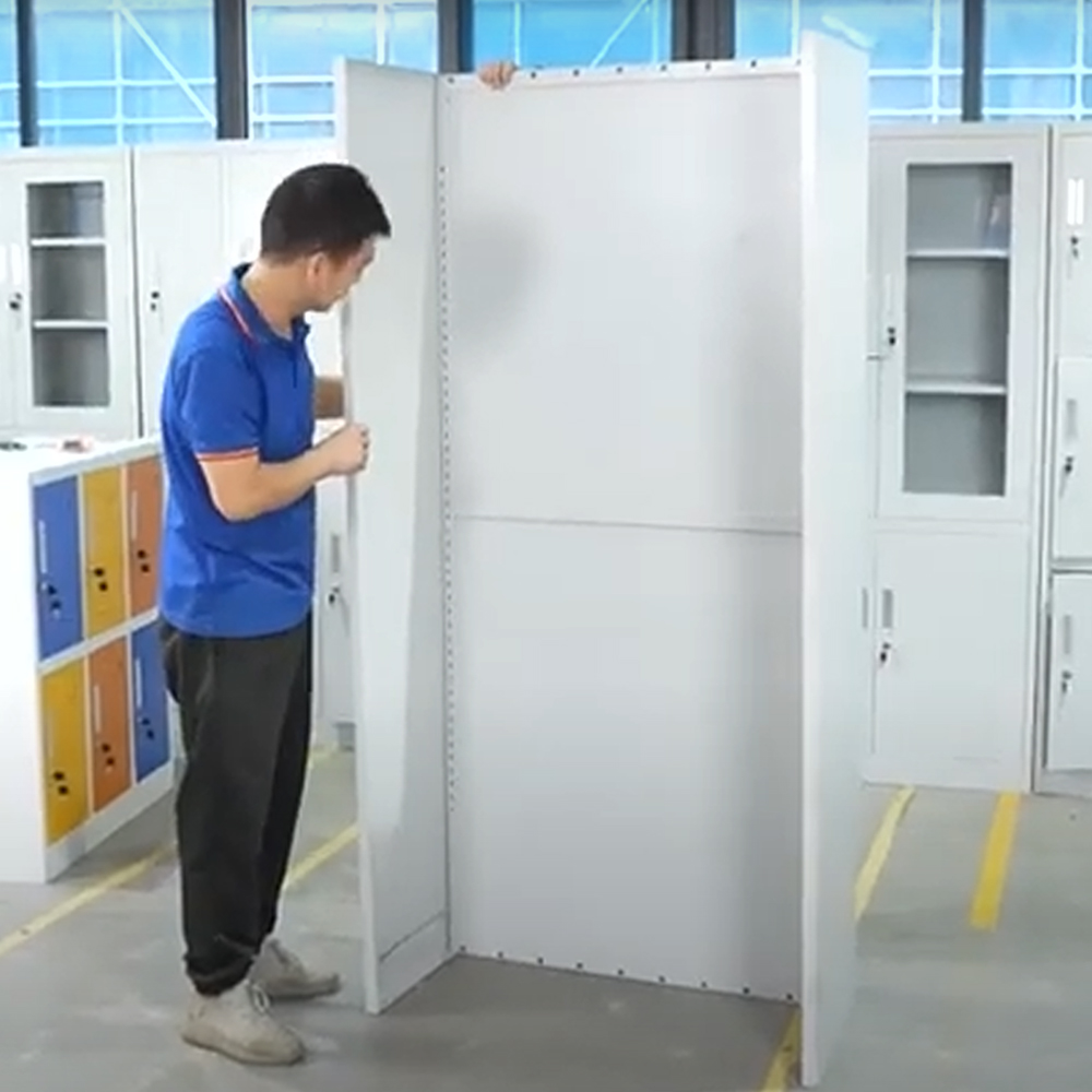 JSLOCKER Steel Cabinet Disassembly and Assembly Display