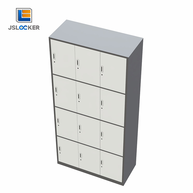 Metal steel lockers for employees