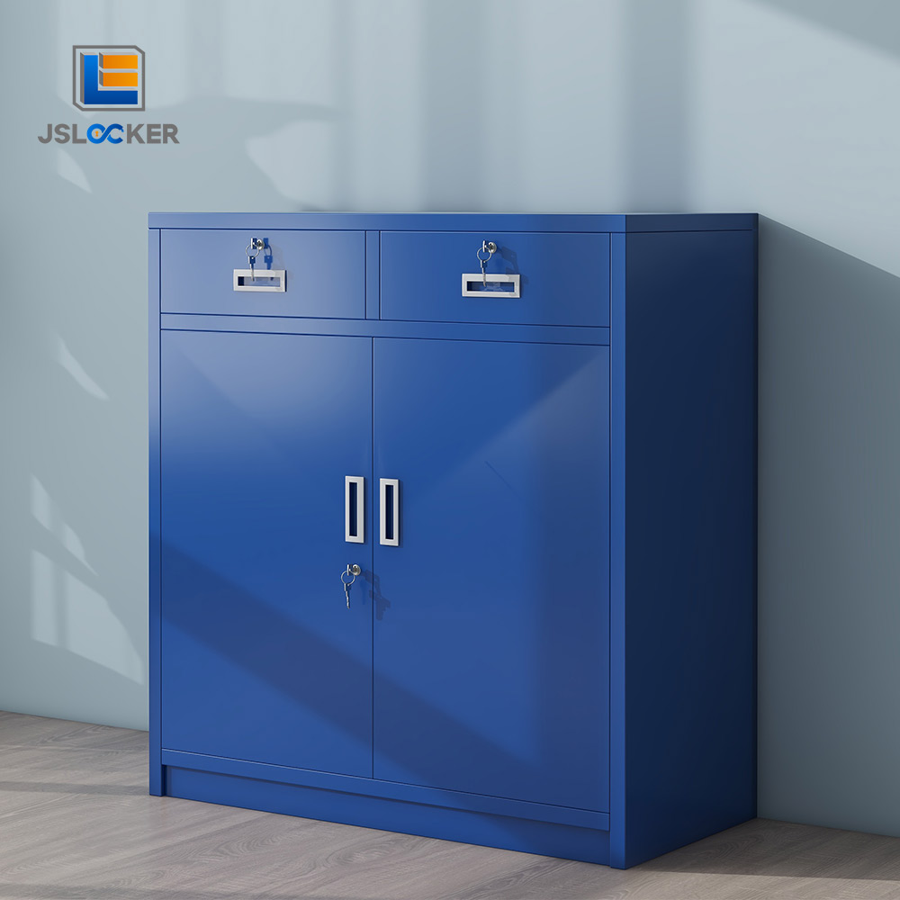 2 Door Stainless Steel Locking Steel Storage Cabinet