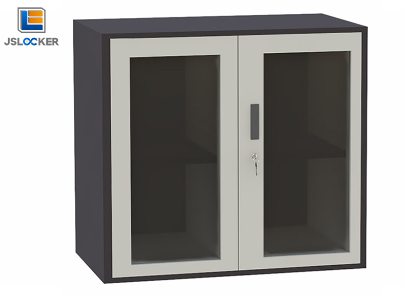 glass office cabinet