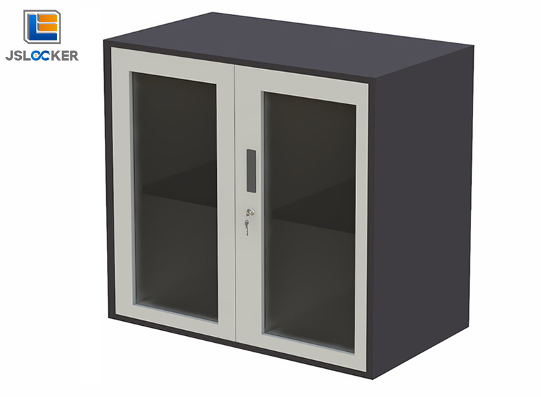 double door office cabinet