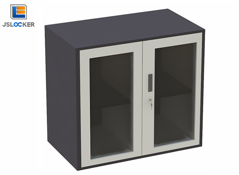 glass office cabinet
