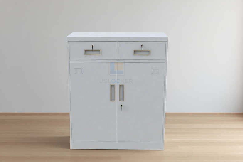 Double door steel storage cabinet