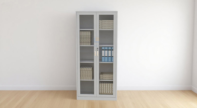 Double door steel cabinet