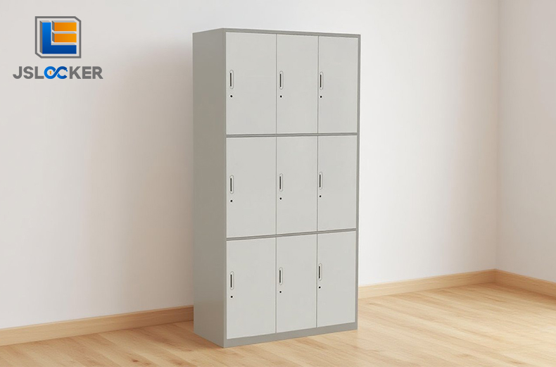 JSLOCKER 9 Door Steel Locker: The Ideal Choice For Improving Storage Security and Efficiency