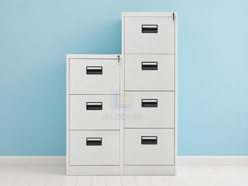 2 drawer metal file cabinet