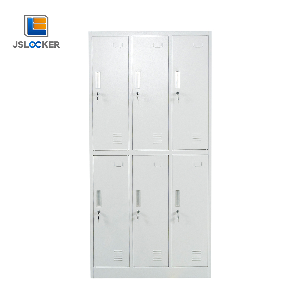 6 Door Steel Metal Locker Wardrobe