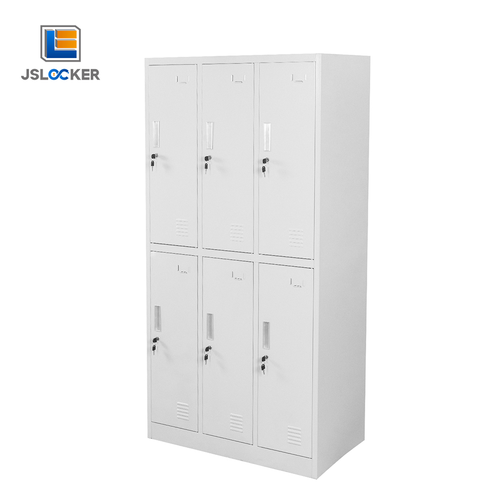 6 Door Steel Metal Locker Wardrobe