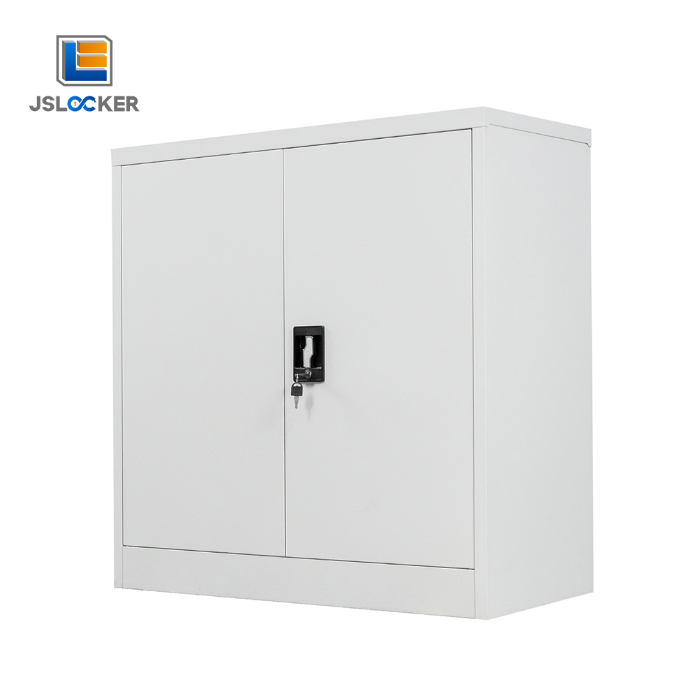 Dual Door Lockable Steel Metal Low Cabinet