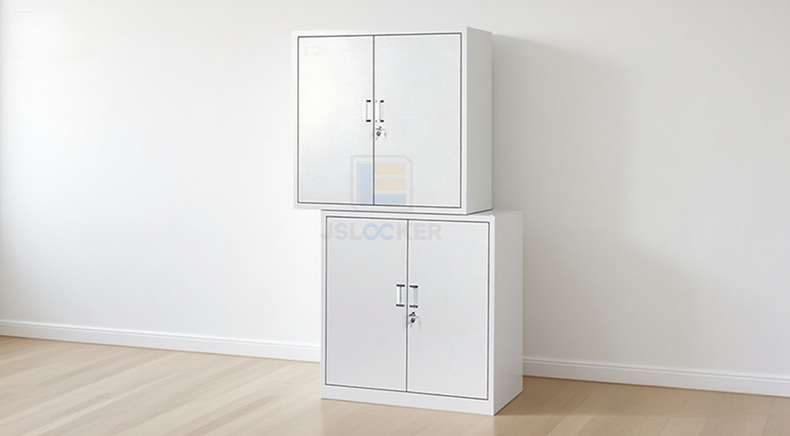 Metal filing cabinets