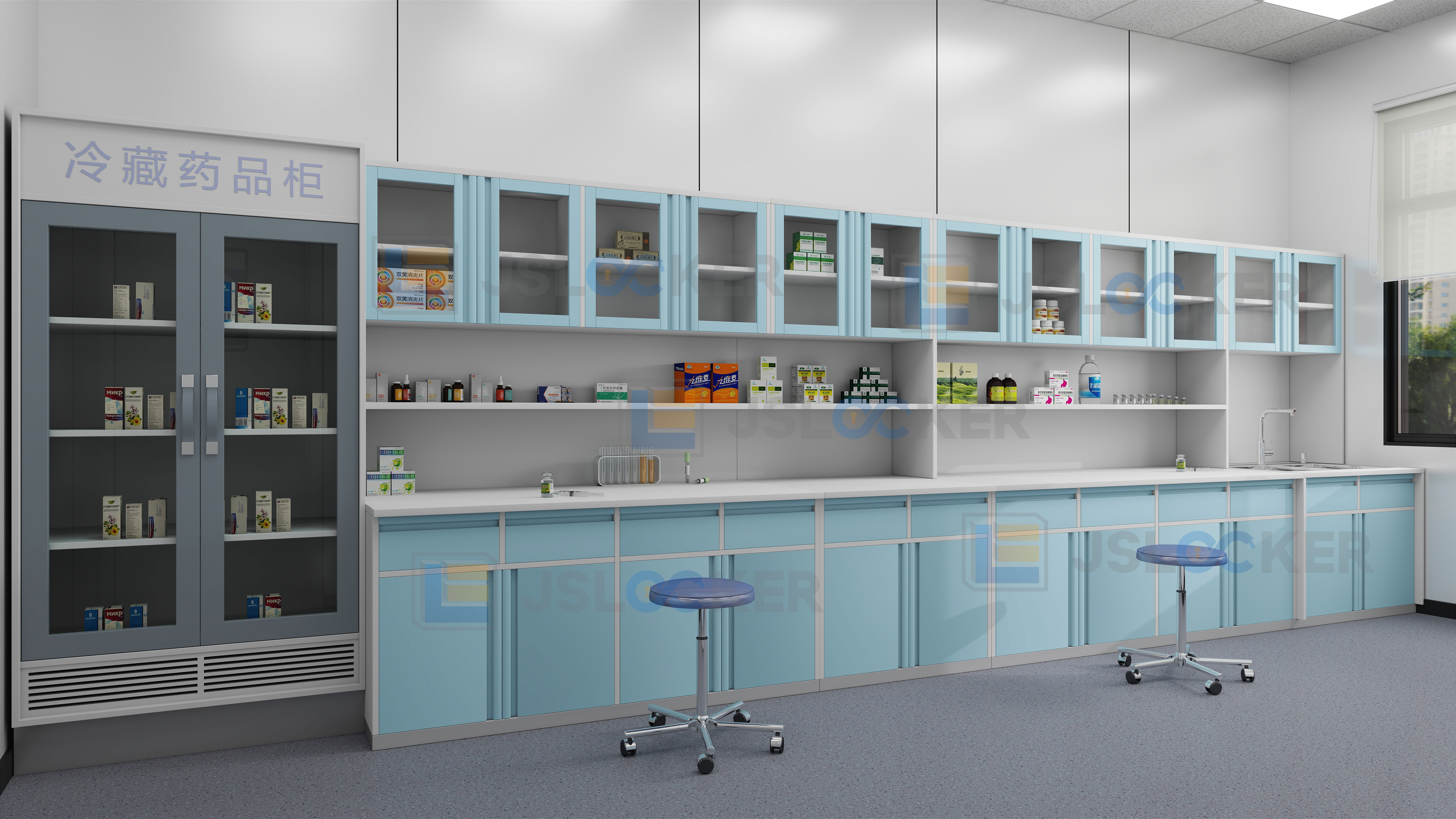 steel medical cabinets