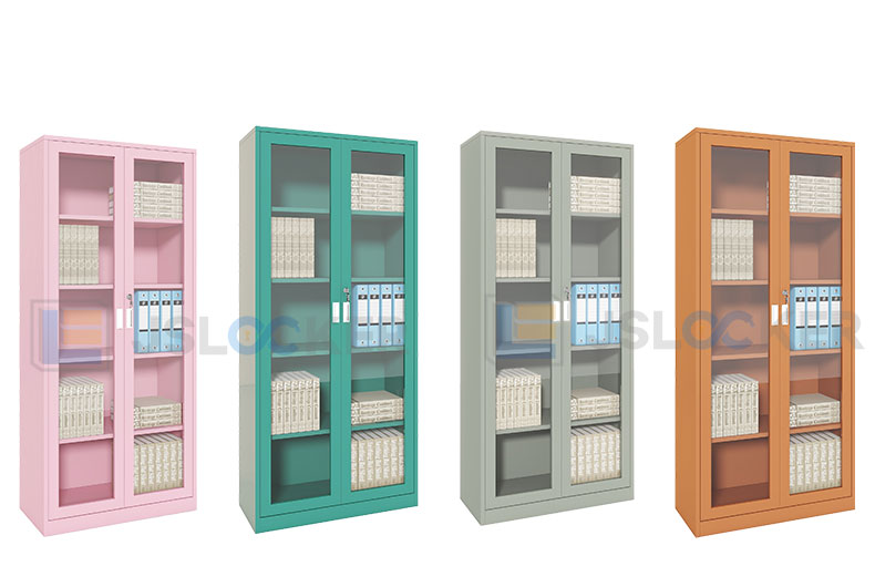 Steel filing cabinet