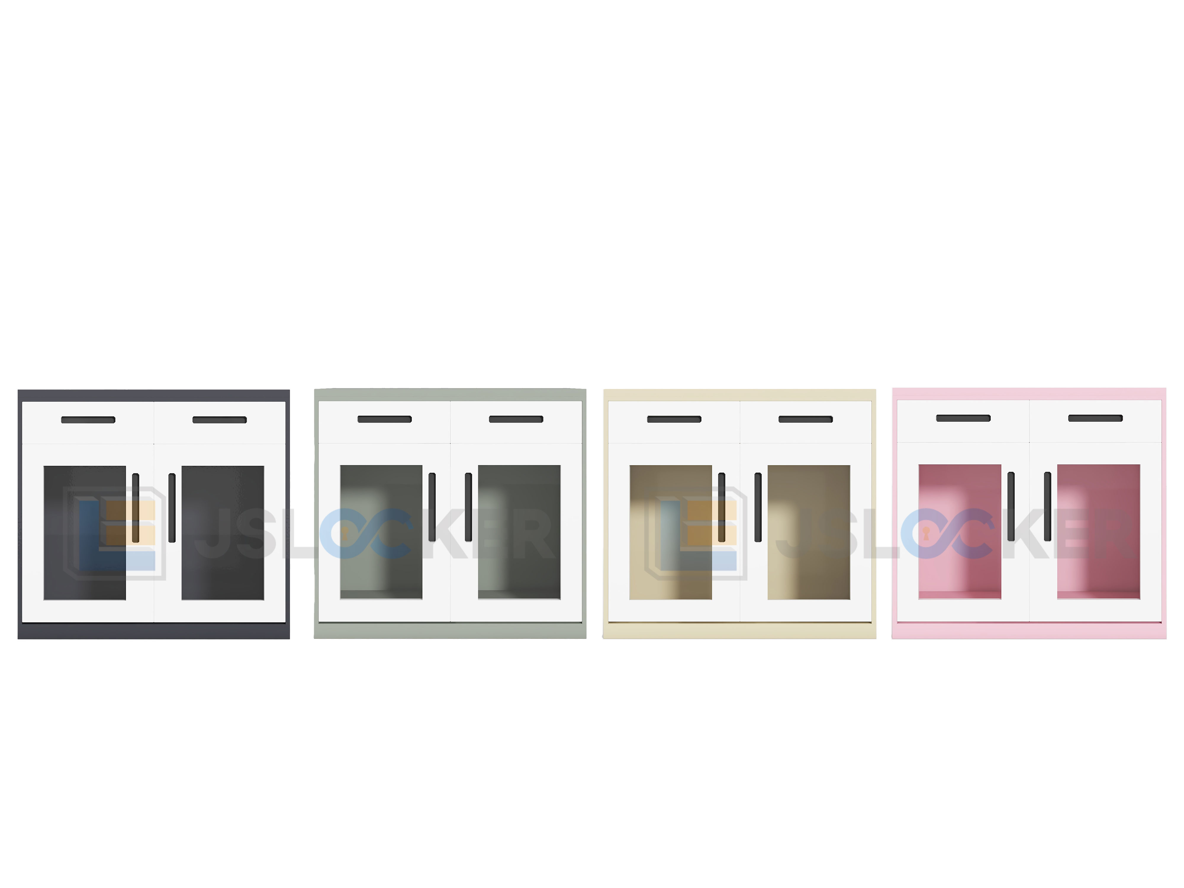 Steel storage cabinet