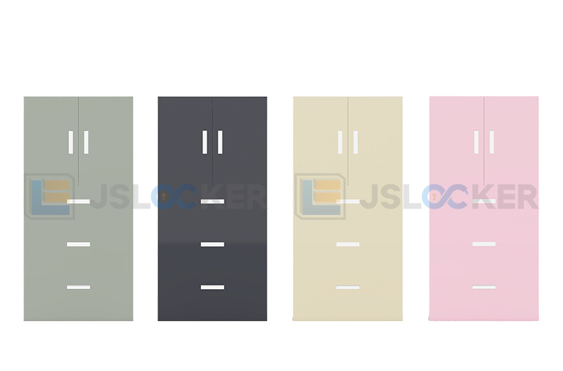 Steel filing cabinet