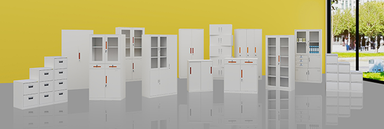 steel cabinet with drawers