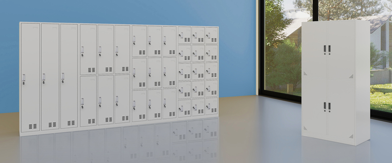 metal almirah with locker