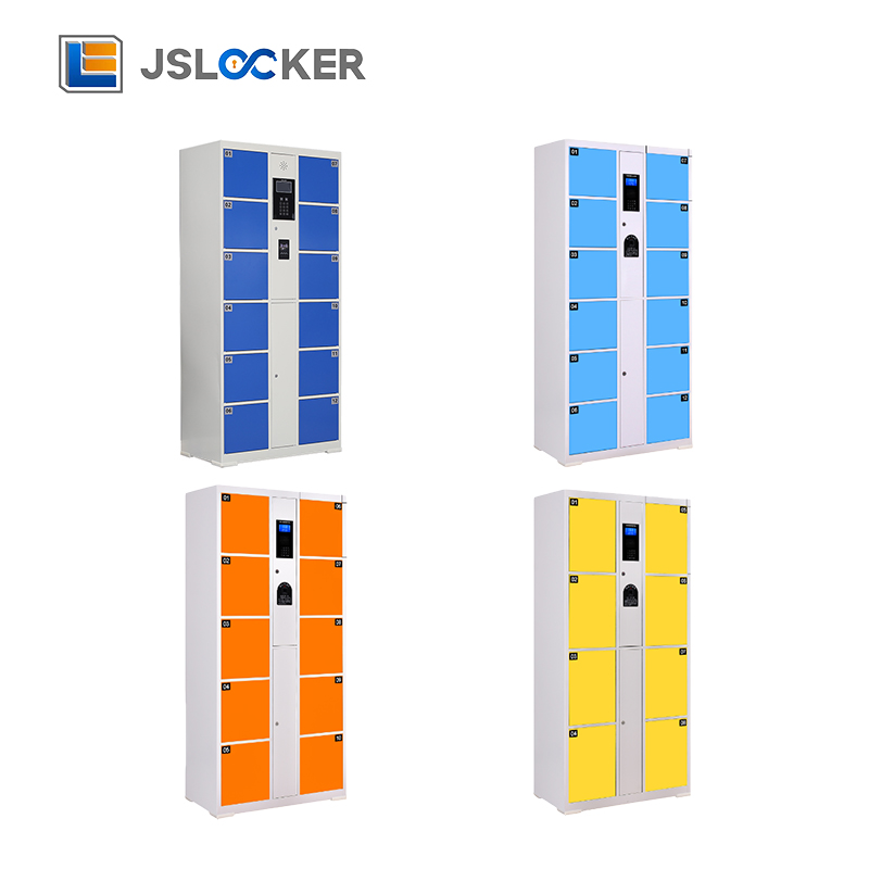 Modern Electronic Lock Steel Smart Storage Locker Electronic Steel Gym School Locker