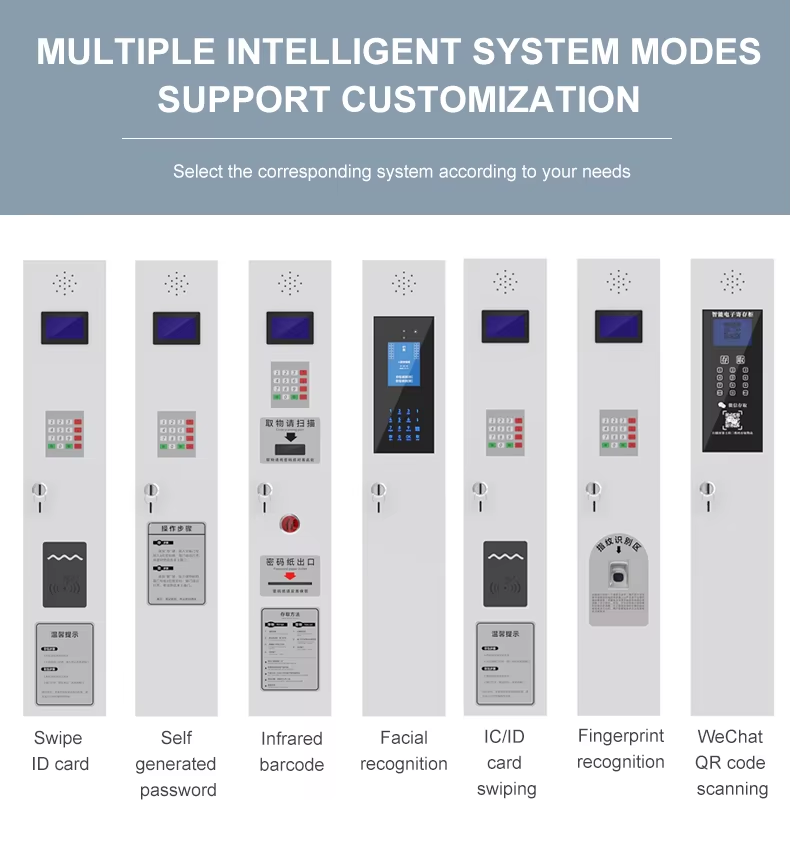 Smart Metal Locker For Offices electronic Lock