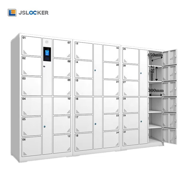 Intelligent Electronic Storage Package Wardrobe Locker Smart Electronic Face Recognition Locker No Contact Storage Locker