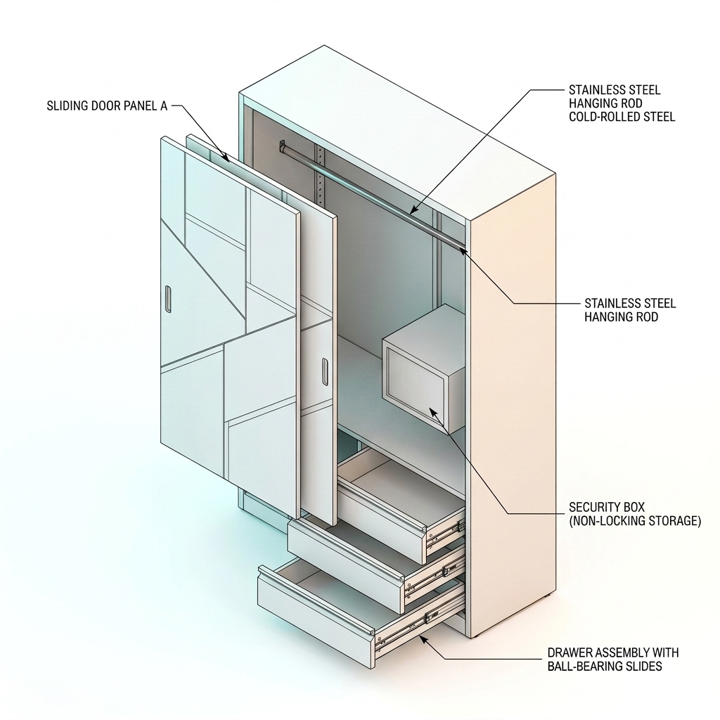 Clothing Storage Cabinet
