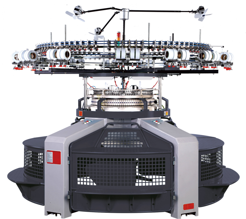 Development of circular knitting machines