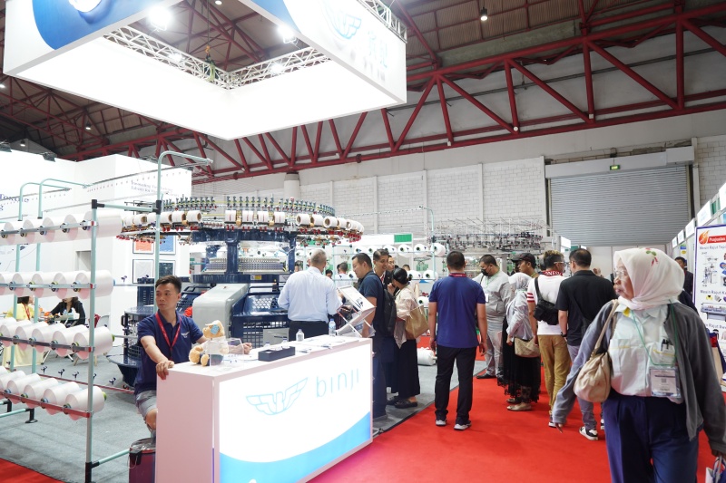 Binji International Textile Machinery Group Shines at International Textile Machinery Exhibition with Cutting-Edge Solutions