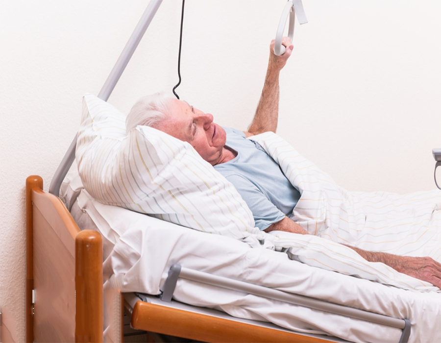 Semi Electric Nursing Bed