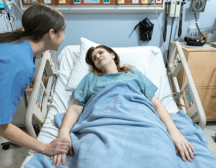 Low Full Electric Nursing Bed