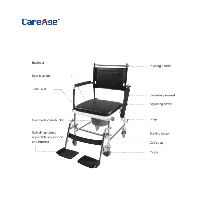 Commode Chair Mobile 14521