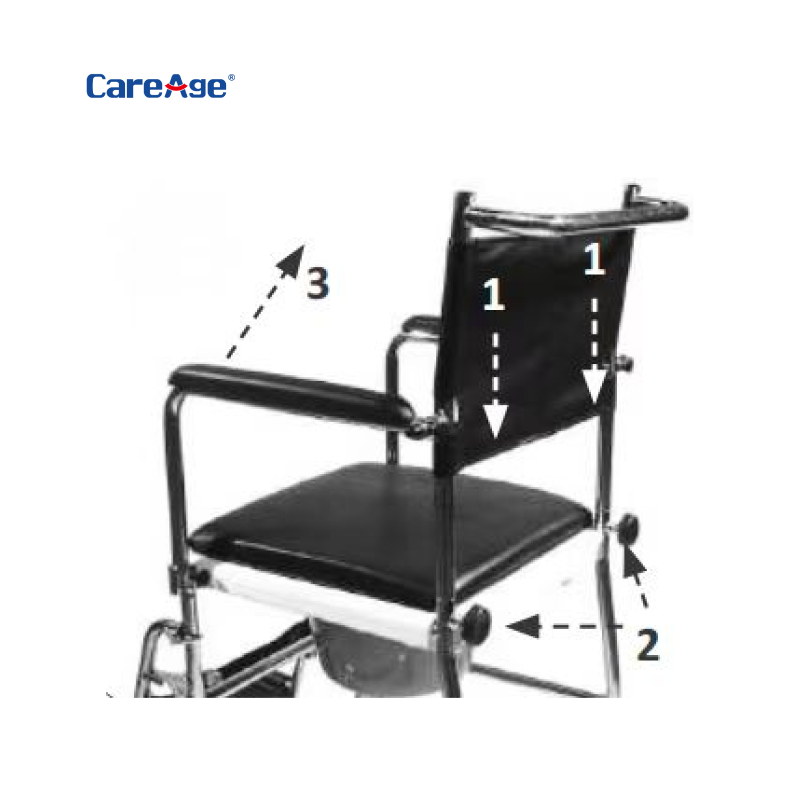 Commode Chair Mobile 14521