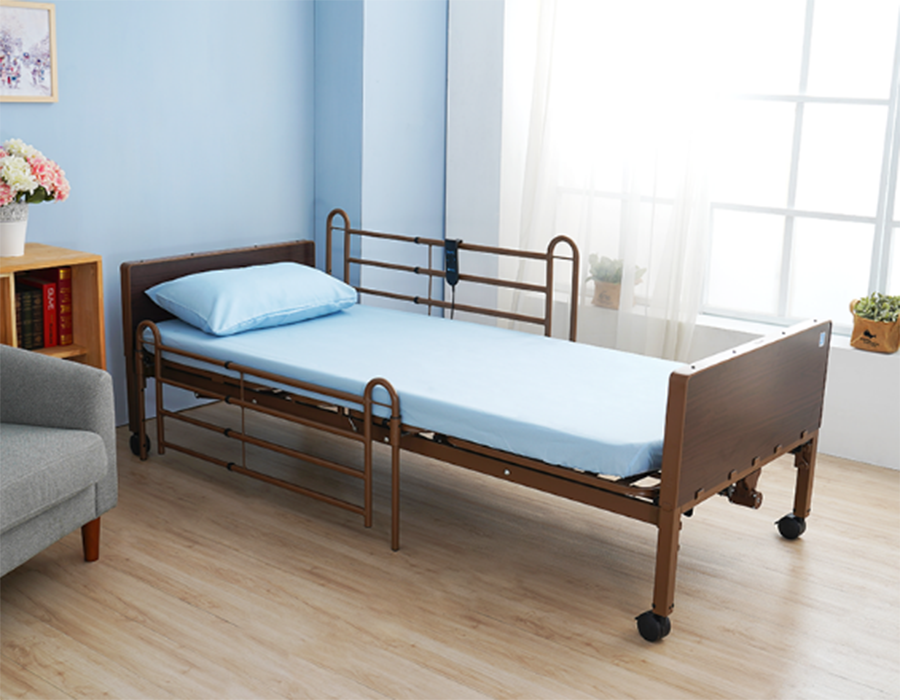 Medical semi-electric low bed